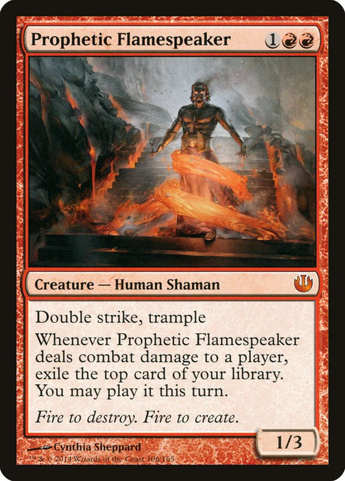 Prophetic Flamespeaker  (Foil)