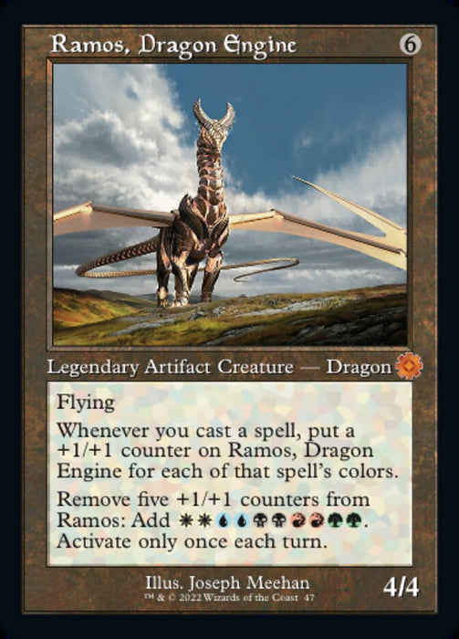 Ramos, Dragon Engine - Retro Frame (Foil)