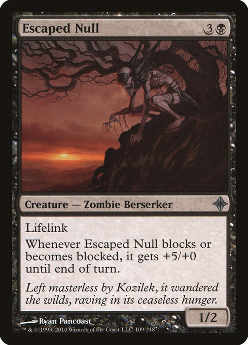 Escaped Null  (Foil)