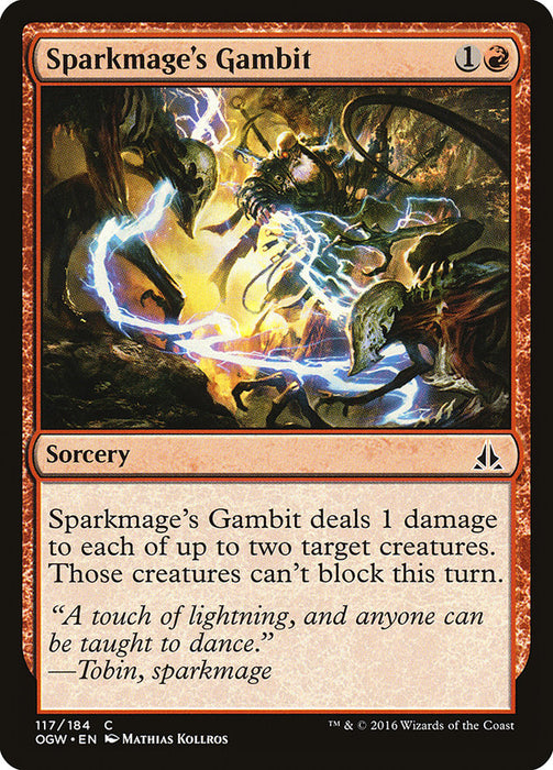 Sparkmage's Gambit  (Foil)