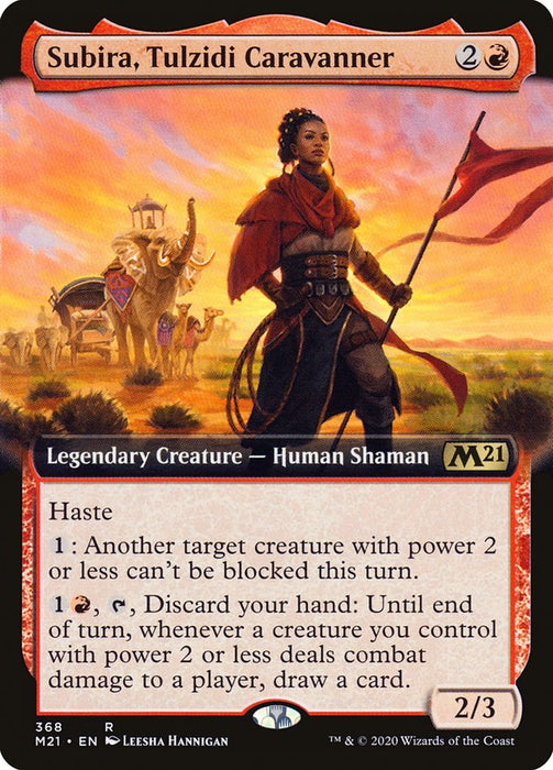 Subira, Tulzidi Caravanner  - Legendary - Extended Art