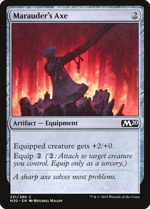 Marauder's Axe  (Foil)