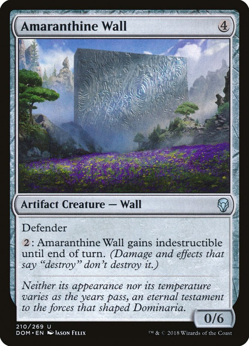 Amaranthine Wall  (Foil)