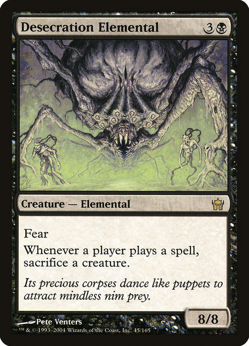 Desecration Elemental  (Foil)