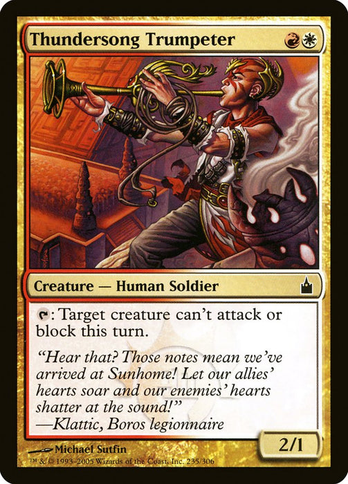 Thundersong Trumpeter  (Foil)