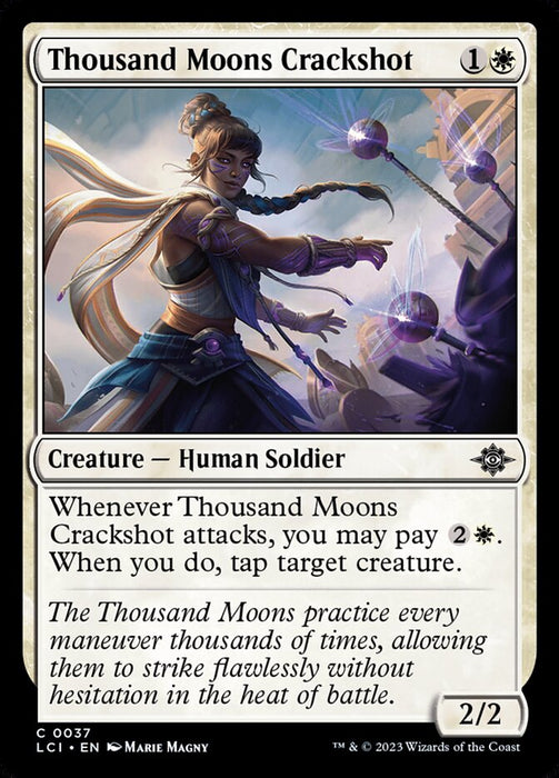 Thousand Moons Crackshot (Foil)