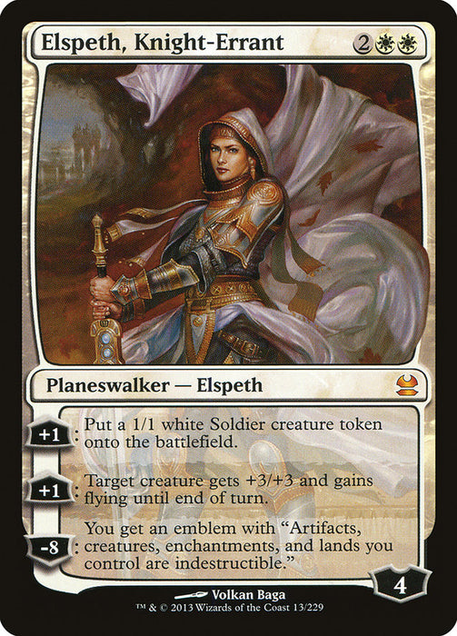 Elspeth, Knight-Errant  (Foil)