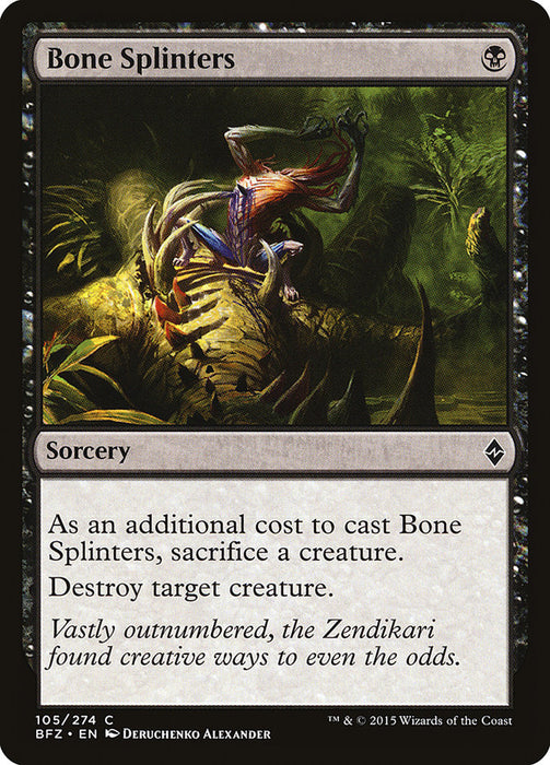 Bone Splinters  (Foil)