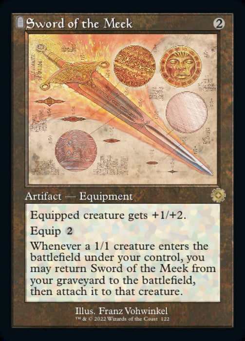 Sword of the Meek - Retro Frame