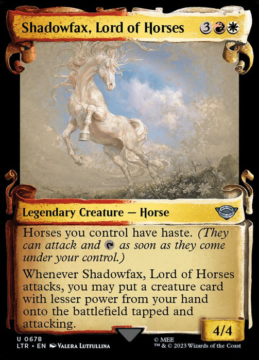 Shadowfax, Lord of Horses - Showcase- Legendary