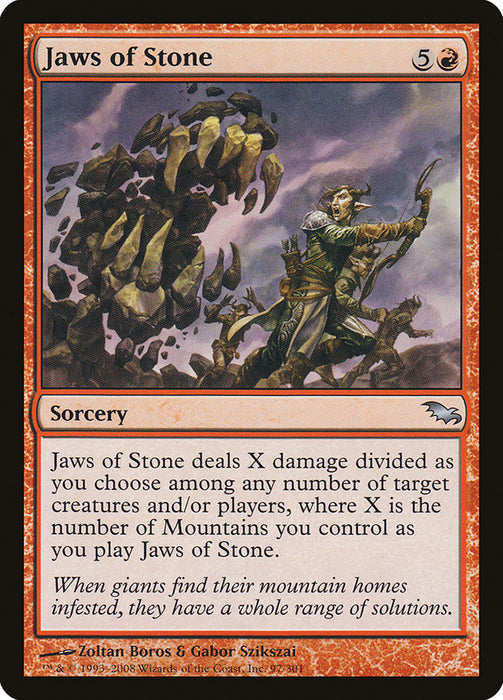 Jaws of Stone  (Foil)
