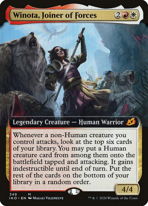 Winota, Joiner of Forces  - Legendary - Extended Art