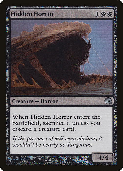 Hidden Horror  (Foil)
