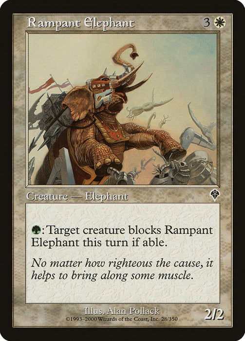 Rampant Elephant  (Foil)