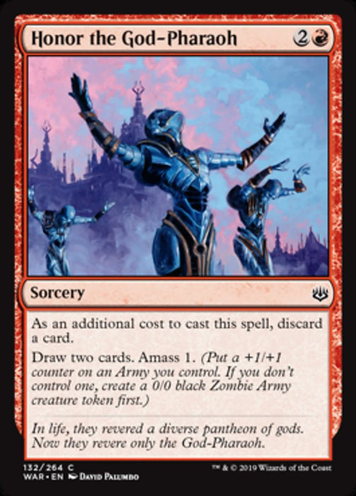 Honor the God-Pharaoh