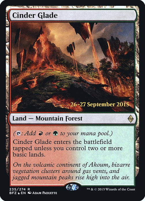 Cinder Glade  (Foil)