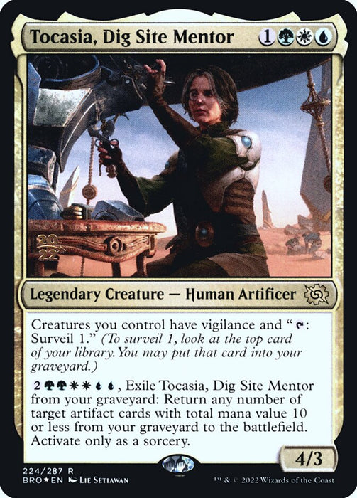 Tocasia, Dig Site Mentor - Legendary (Foil)