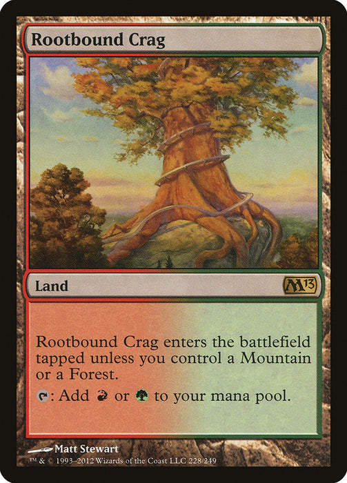 Rootbound Crag  (Foil)