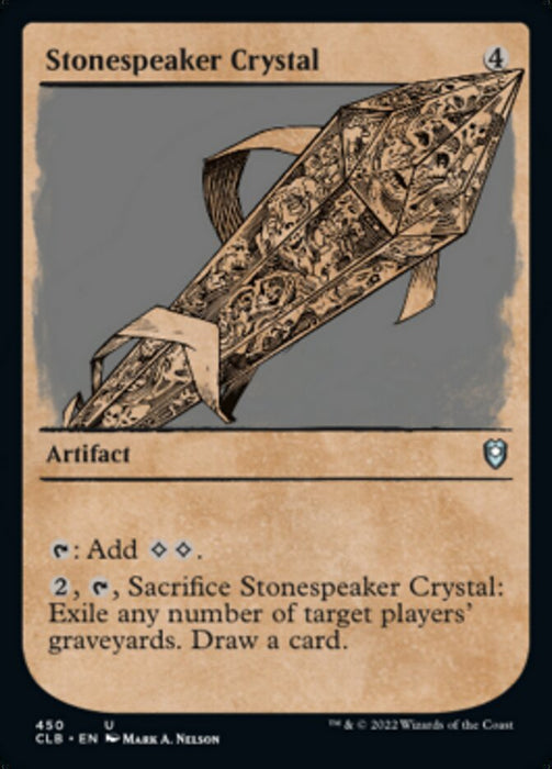 Stonespeaker Crystal  - Showcase (Foil)