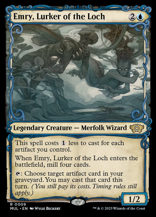 Emry, Lurker of the Loch - Legendary- Showcase (Foil)