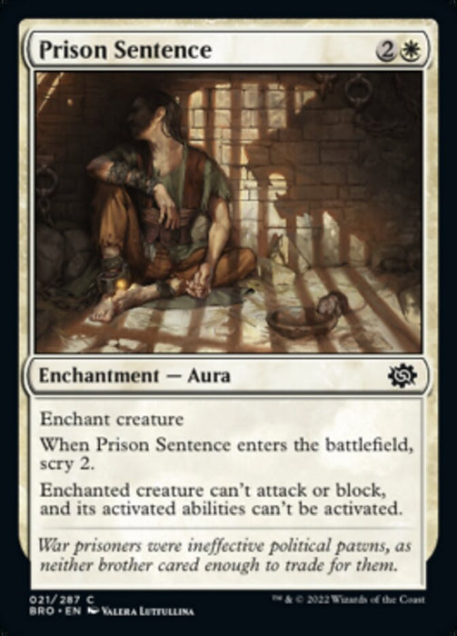 Prison Sentence (Foil)