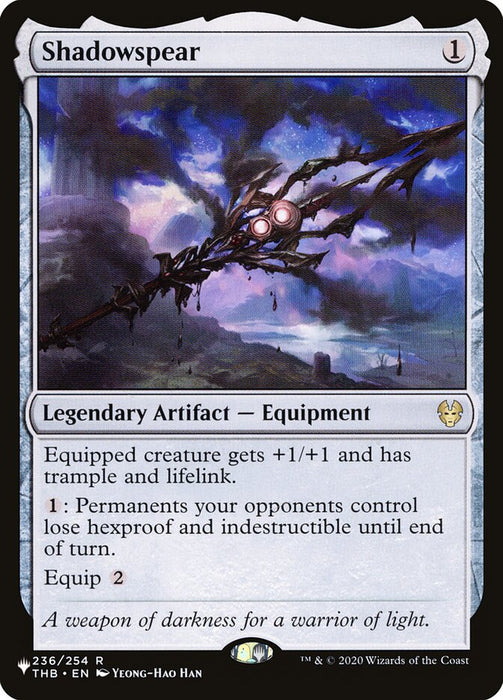 Shadowspear - Legendary