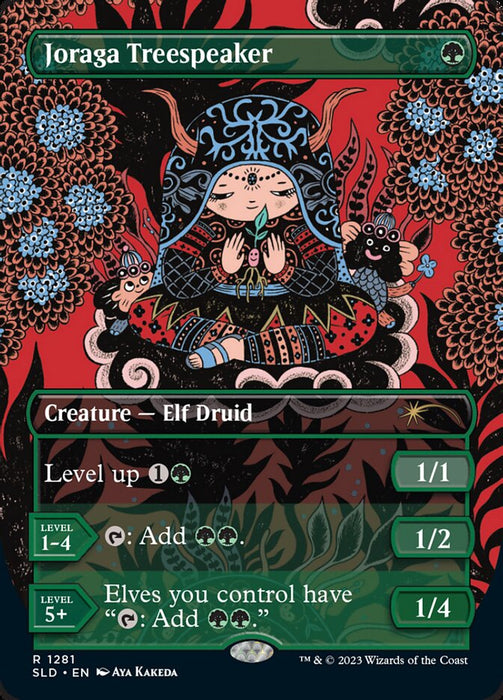 Joraga Treespeaker - Borderless - Full Art - Inverted (Foil)