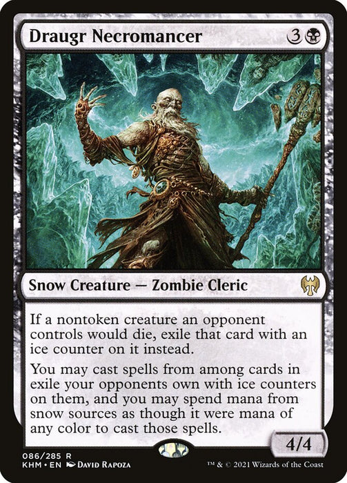 Draugr Necromancer  - Snow (Foil)
