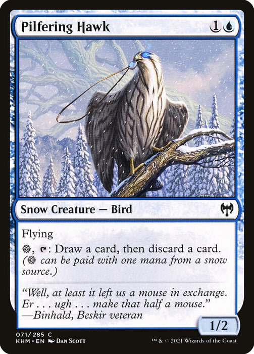 Pilfering Hawk  - Snow (Foil)