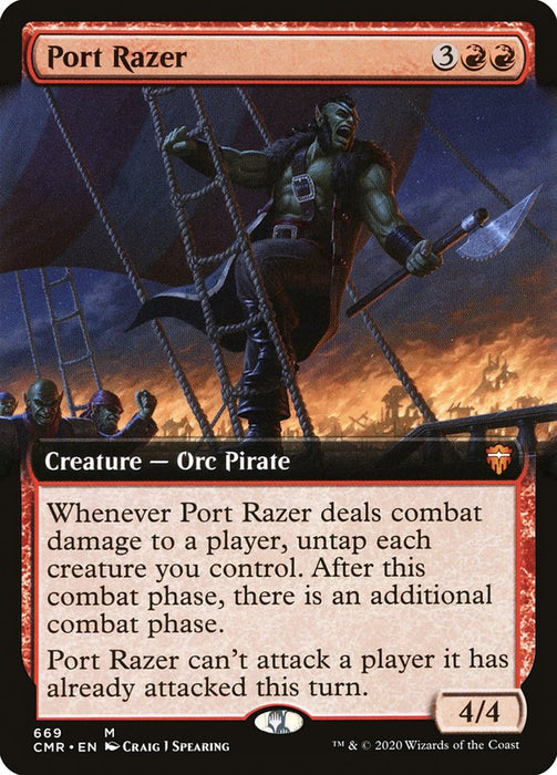 Port Razer  - Extended Art (Foil)