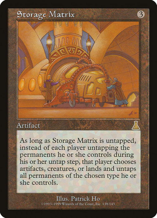 Storage Matrix  (Foil)