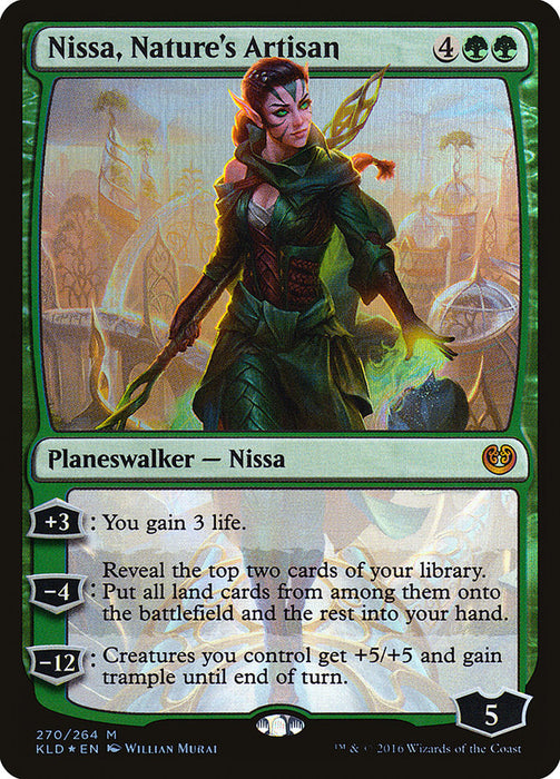 Nissa, Nature's Artisan  (Foil)