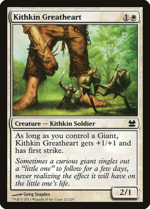Kithkin Greatheart  (Foil)