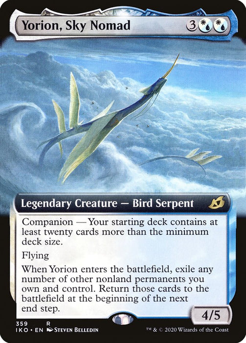 Yorion, Sky Nomad  - Companion - Legendary - Extended Art (Foil)