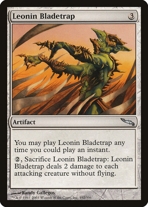 Leonin Bladetrap  (Foil)