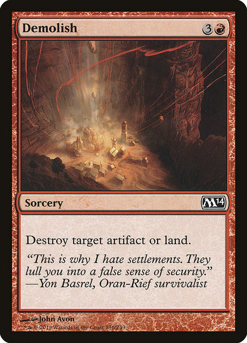 Demolish  (Foil)