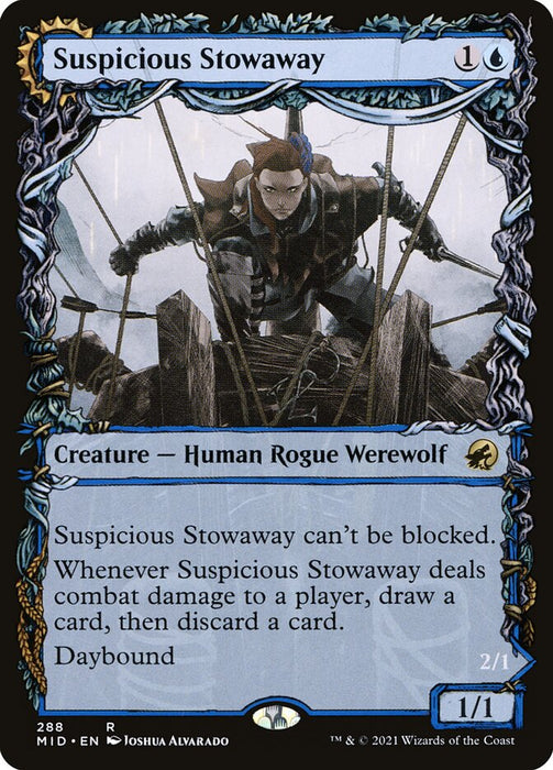 Suspicious Stowaway // Seafaring Werewolf  - Showcase