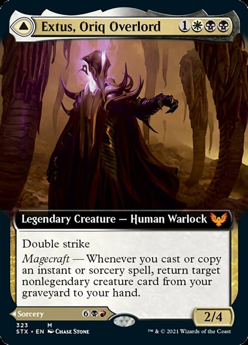 Extus, Oriq Overlord // Awaken the Blood Avatar  - Legendary - Extended Art
