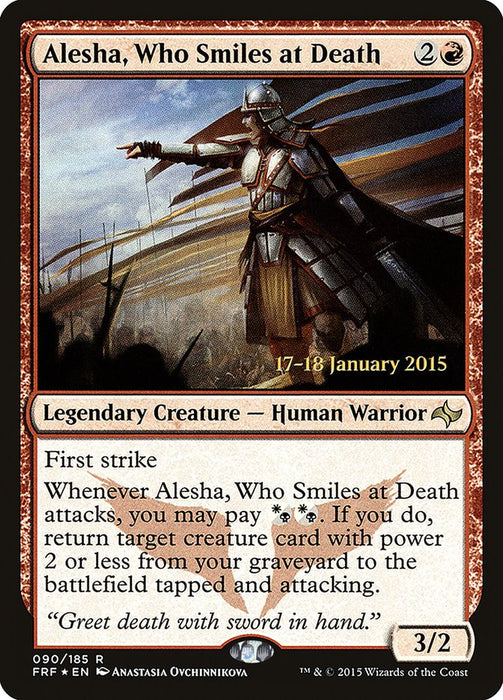 Alesha, Who Smiles at Death  (Foil)