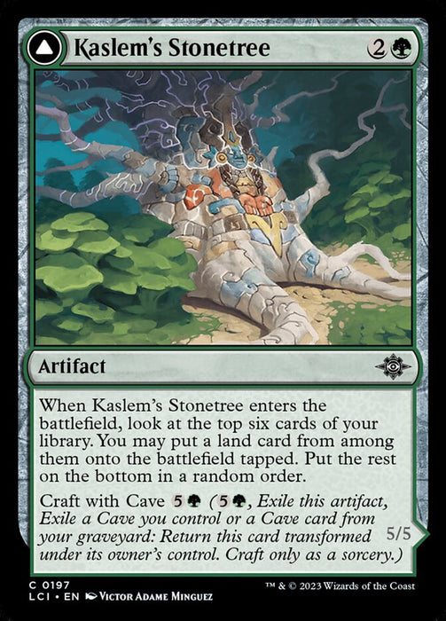 Kaslem's Stonetree // Kaslem's Strider (Foil)