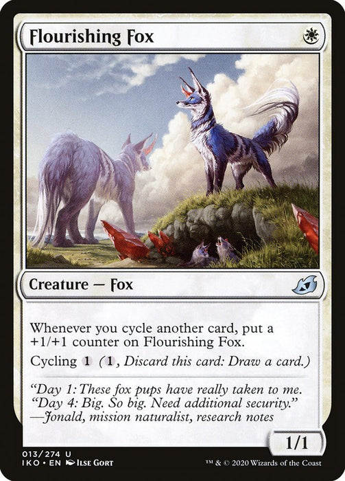 Flourishing Fox  (Foil)