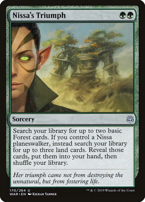 Nissa's Triumph  (Foil)