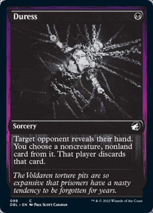 Duress  - Inverted (Foil)