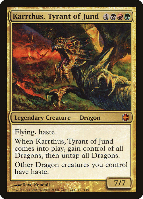 Karrthus, Tyrant of Jund  (Foil)