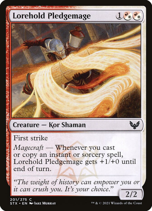 Lorehold Pledgemage  (Foil)