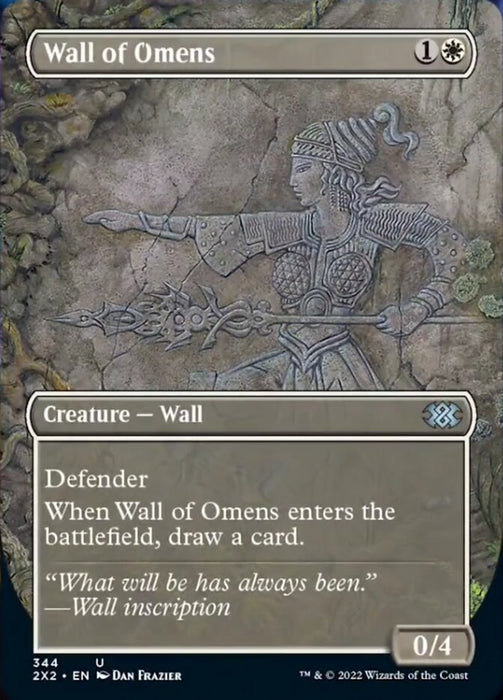 Wall of Omens - Borderless  - Inverted