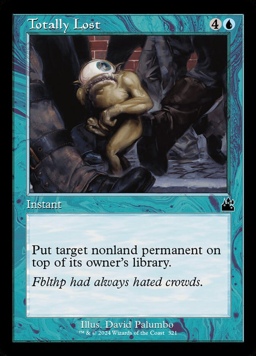 Totally Lost - Retro Frame (Foil)