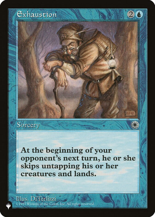 Exhaustion - Retro Frame