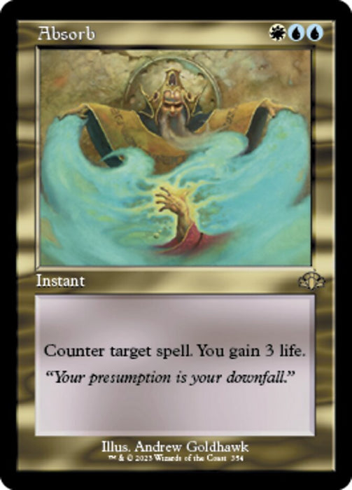 Absorb - Retro Frame (Foil)