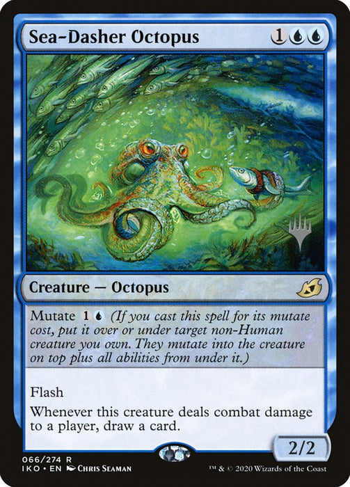 Sea-Dasher Octopus  (Foil)